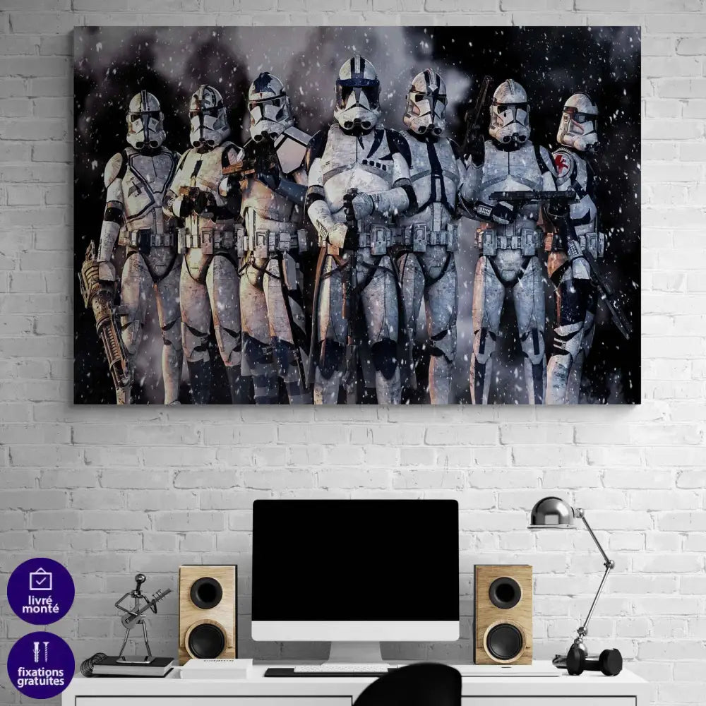 Tableau Star Wars Chasseur de Prime - Montableaudeco