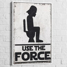 Tableau Star Wars Use The Force 40x60cm / Cadre Blanc Tableau Star Wars