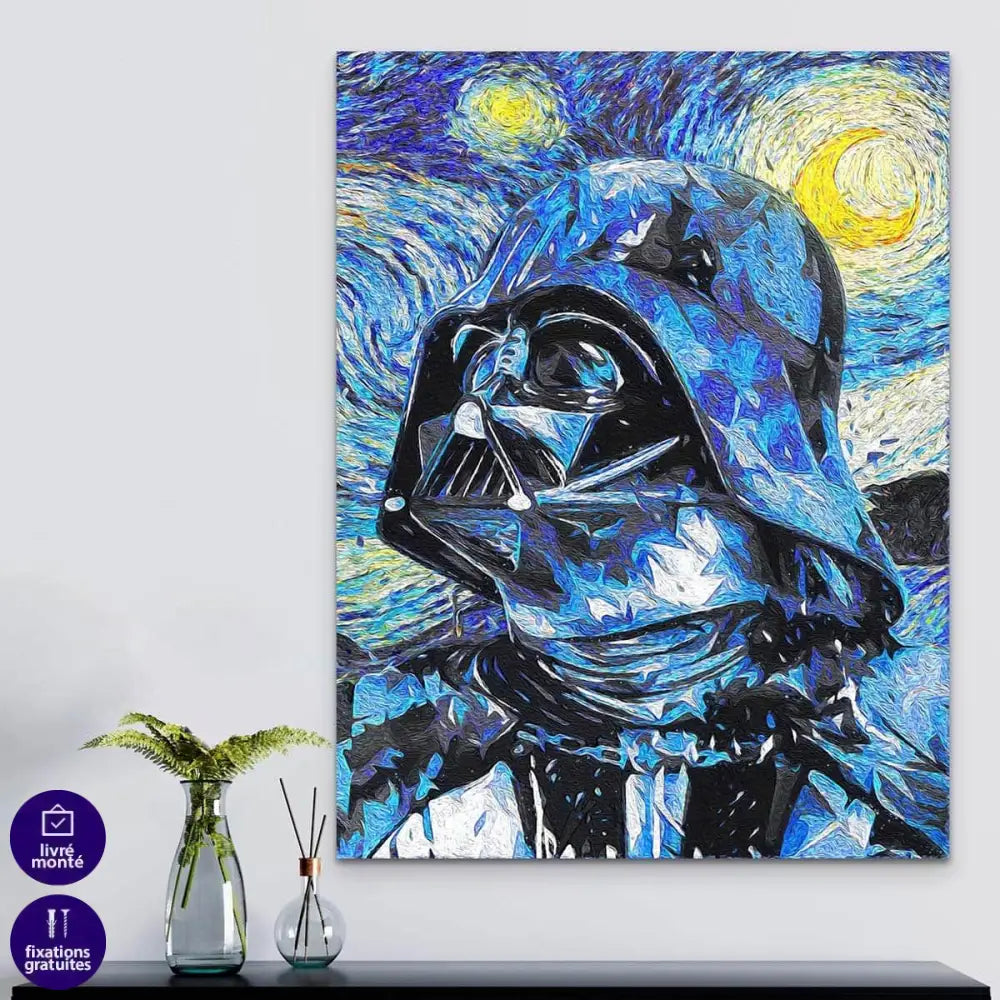 Tableau Star Wars Van Gogh Collection - Montableaudeco