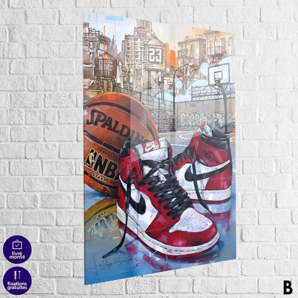 Tableau Street Art Air Basket Collection - Montableaudeco
