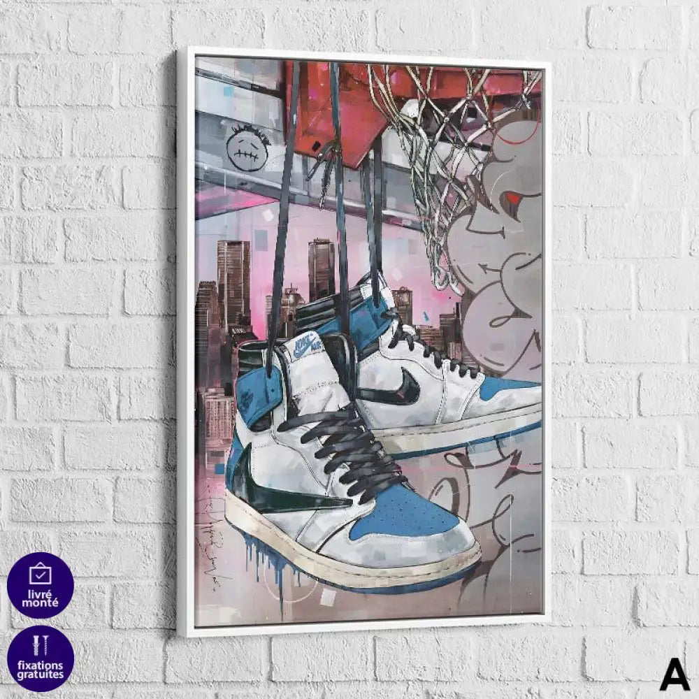 Tableau Street Art Air Basket Collection - Montableaudeco