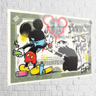 Tableau Street art Banksy Its me ! - Montableaudeco