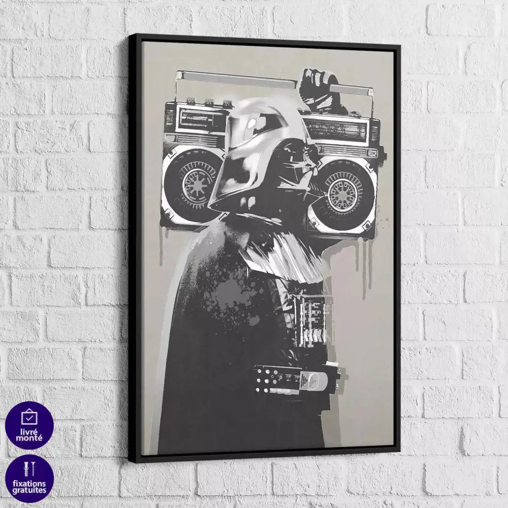 Tableau Street Art Banksy Vador - Montableaudeco