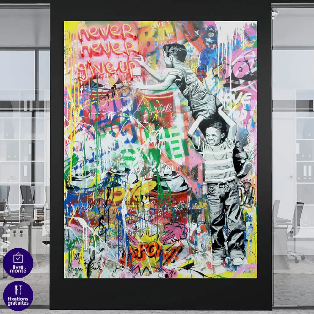 Tableau Street Art Graffiti d’Espoir 3