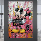 Tableau Street Art Je T’aime Fort 40x60cm / Affiche sans cadre Tableau Street Art