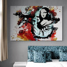 Tableau Street Art Joconde Army - Montableaudeco