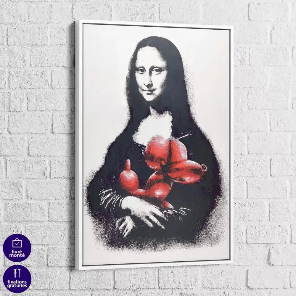 Tableau Street Art La Joconde Supreme - Montableaudeco