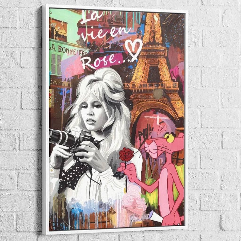 illustration urbaine pop culture parisienne


