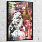 décoration murale Tour Eiffel colorée

