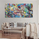 Tableau Street Art Life Beautiful - Montableaudeco