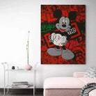 Tableau Street Art Mickey Supreme - Montableaudeco
