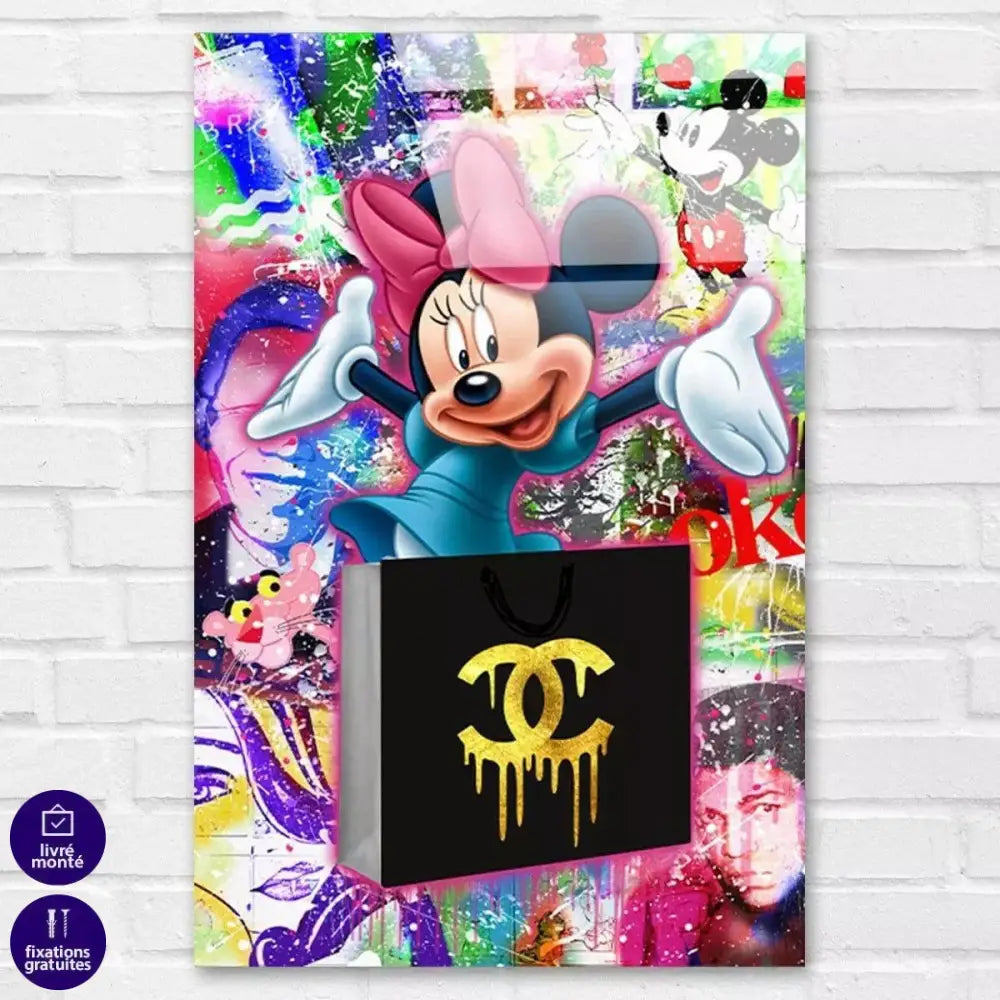 Tableau Street Art Minnie Bag - Montableaudeco