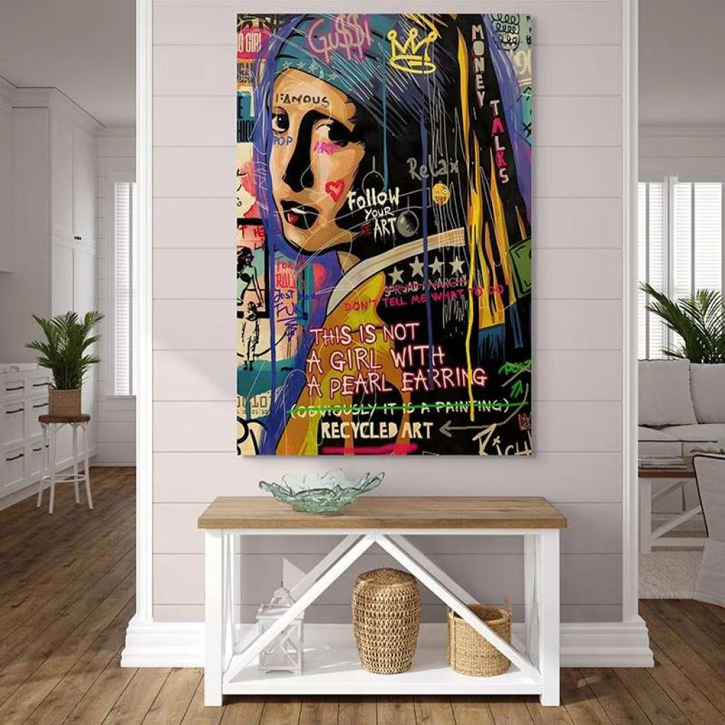 Tableau Street Art Mosaïque Pop Culture Tableau Street art