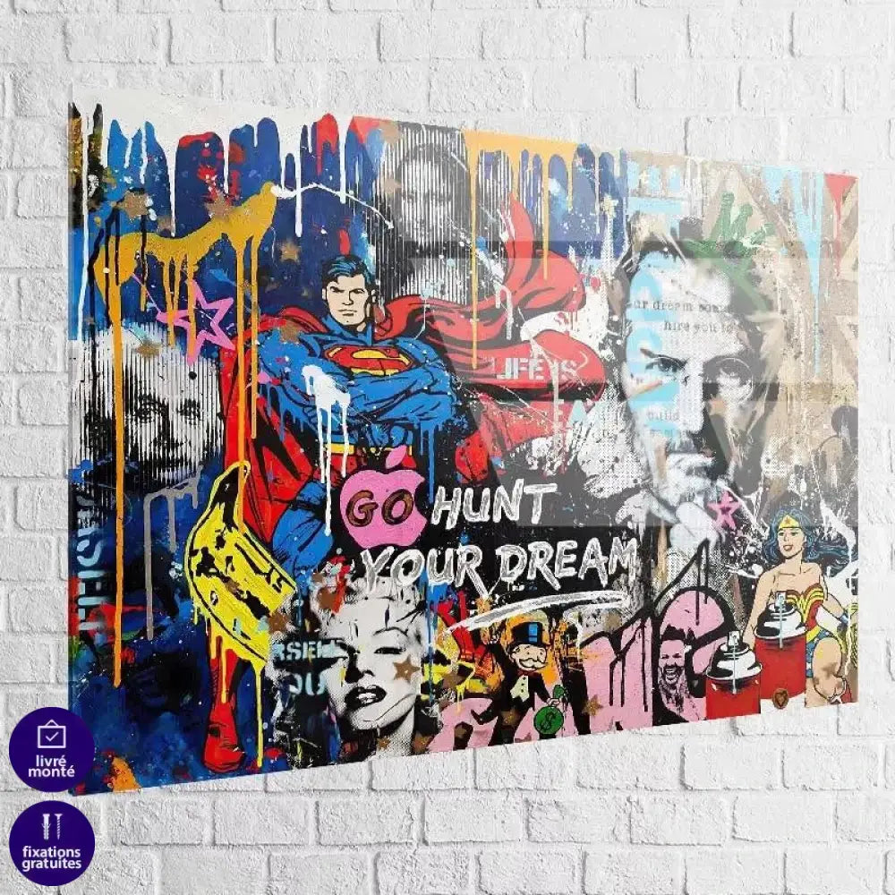 Tableau Street Art Steve Jobs - Montableaudeco