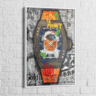 Tableau Street Art Time is Money - Montableaudeco