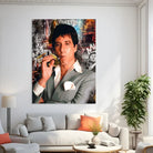 tableau moderne personnage culte cinéma