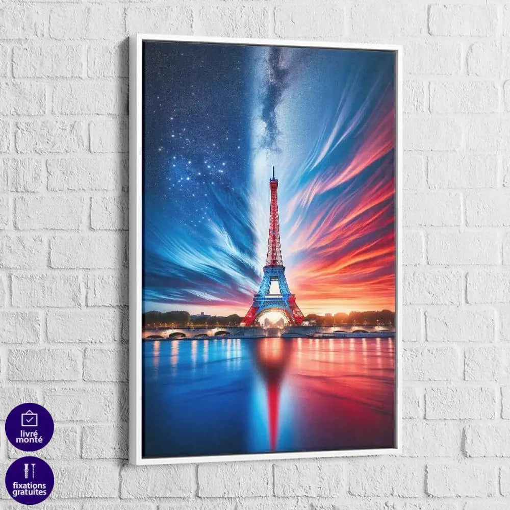 Tableau Tour Eiffel France - Montableaudeco