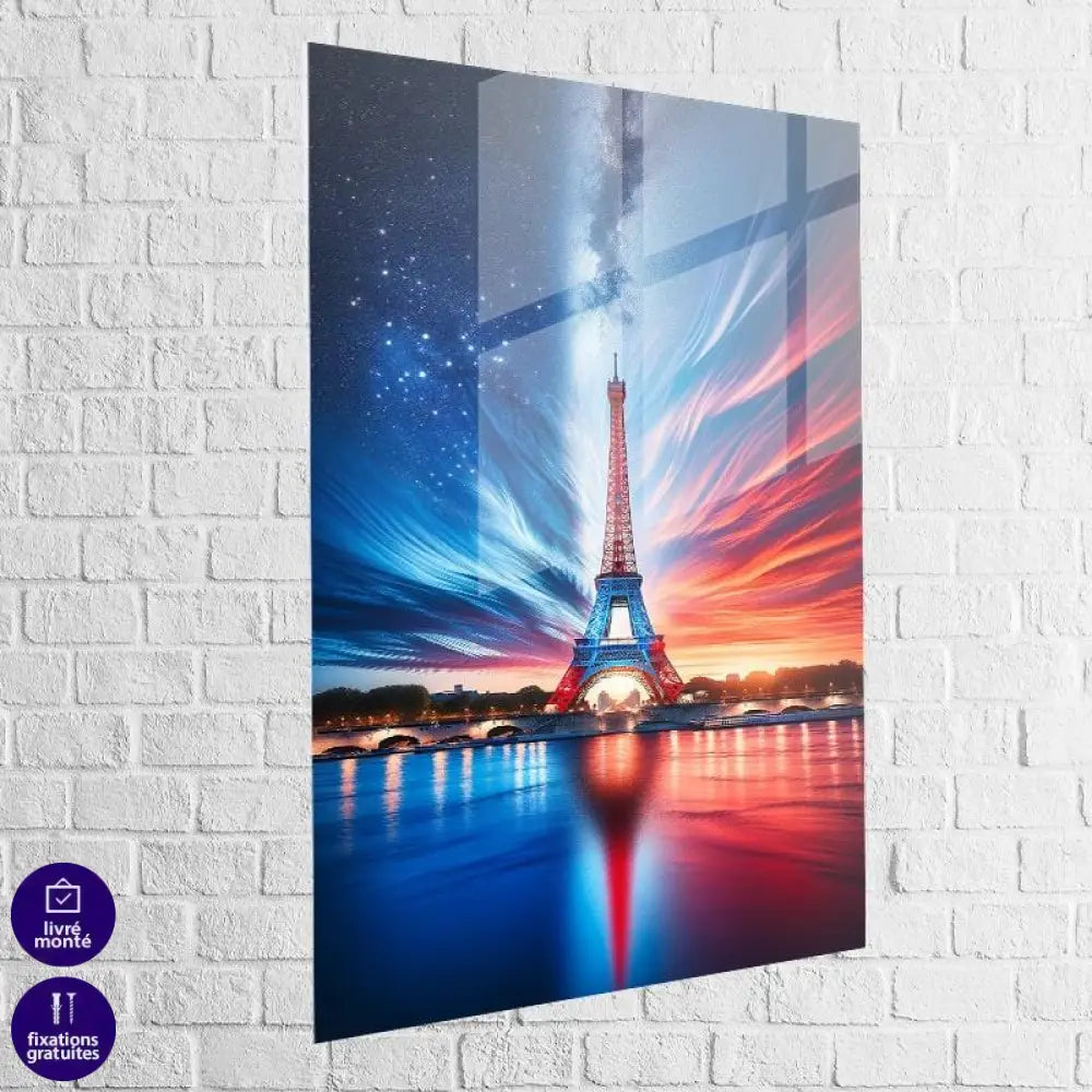 Tableau Tour Eiffel France - Montableaudeco