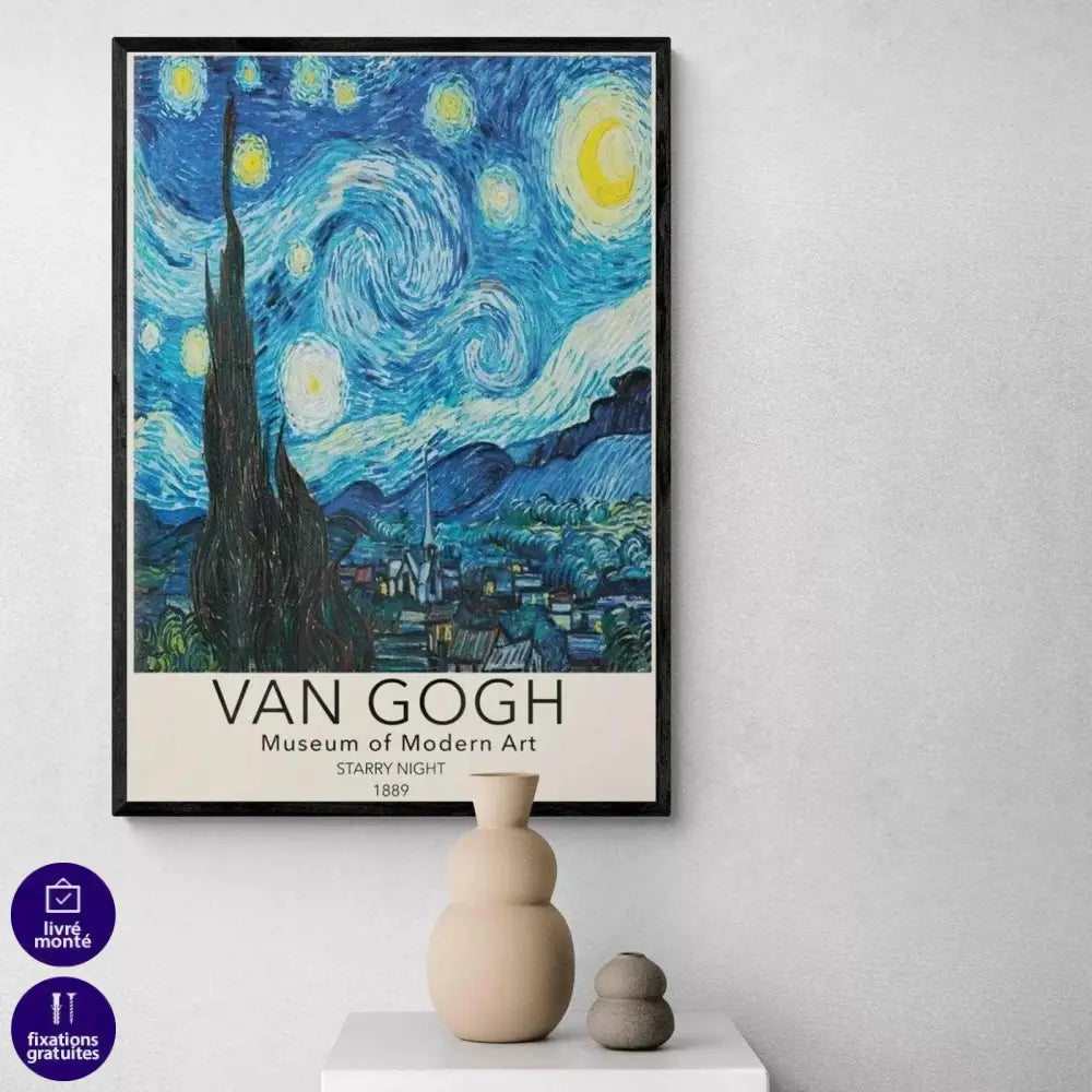 Tableau Van Gogh Collection Affiche Vintage - Montableaudeco