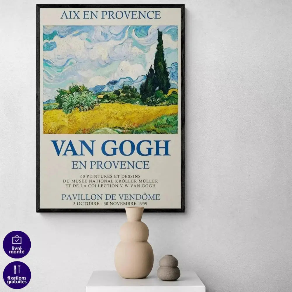 Tableau Van Gogh Collection Affiche Vintage - Montableaudeco