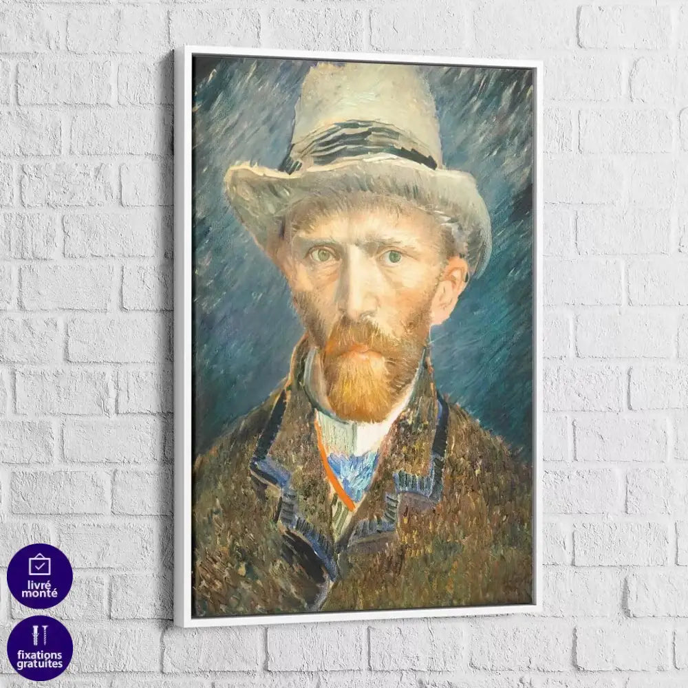 Tableau Vincent Van Gogh Portrait - Montableaudeco