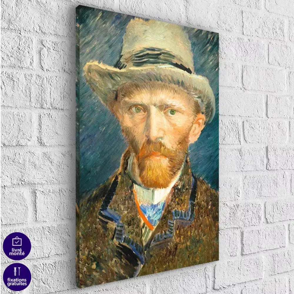 Tableau Vincent Van Gogh Portrait - Montableaudeco