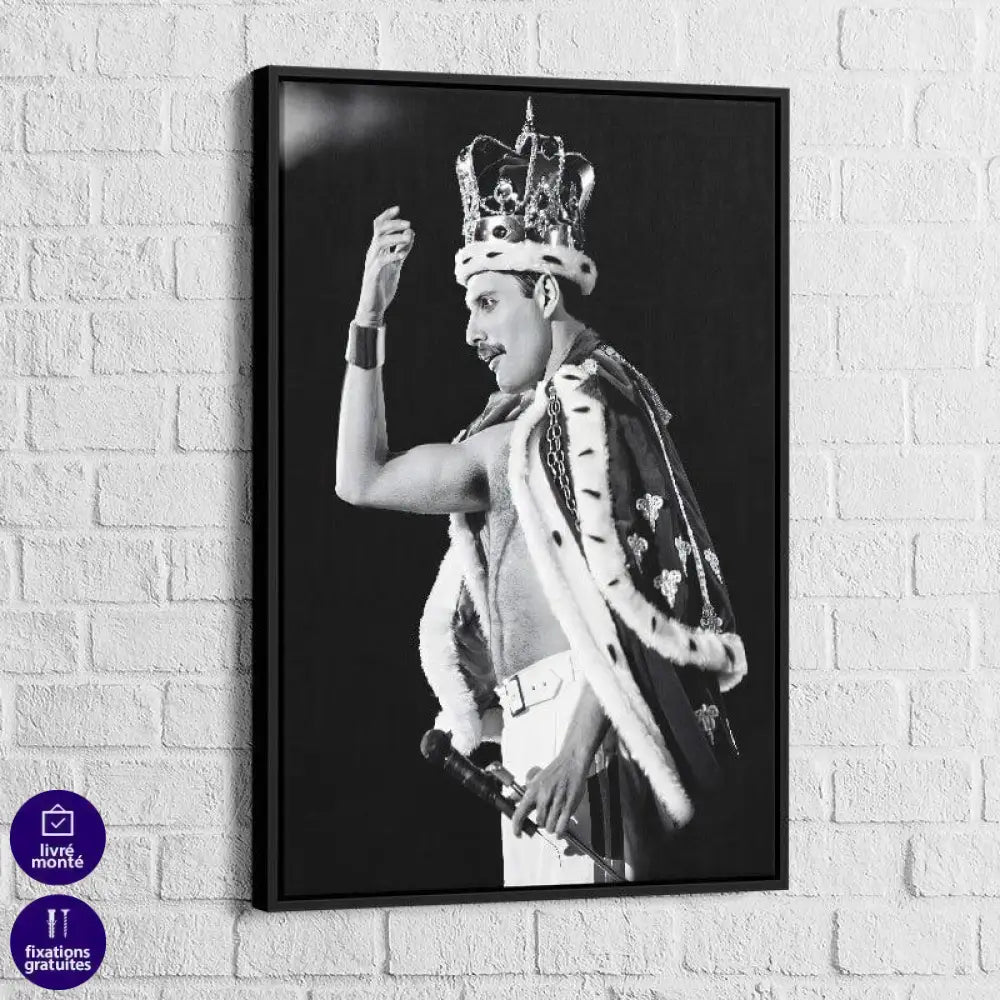 Tableau Vintage Freddie Mercury - Montableaudeco