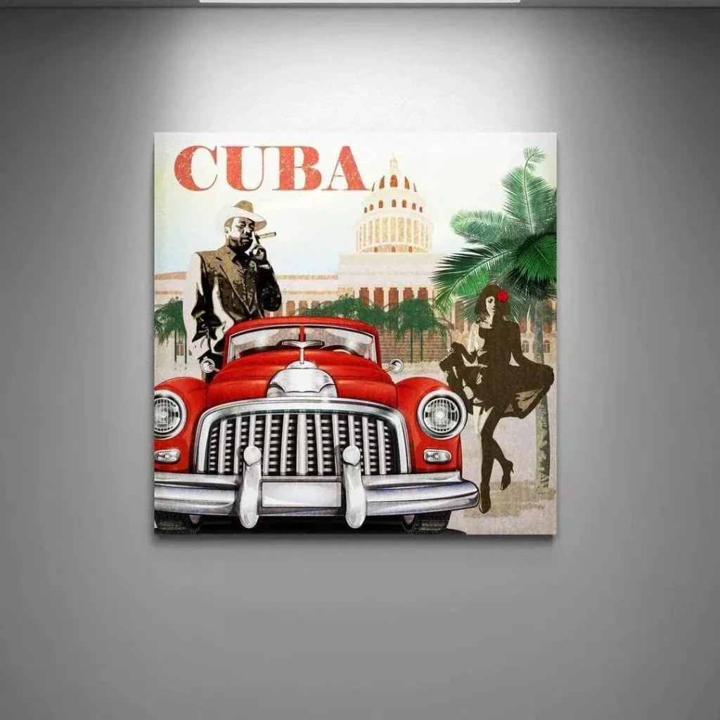 Tableau Vintage Ville Collection - Montableaudeco