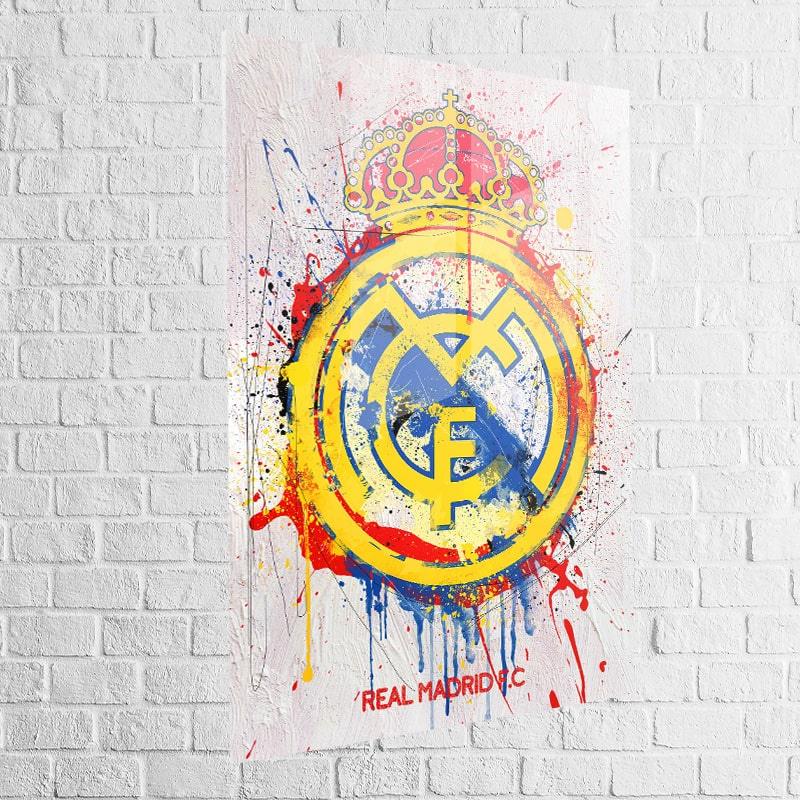 Tableau Real Madrid Graffiti - Montableaudeco