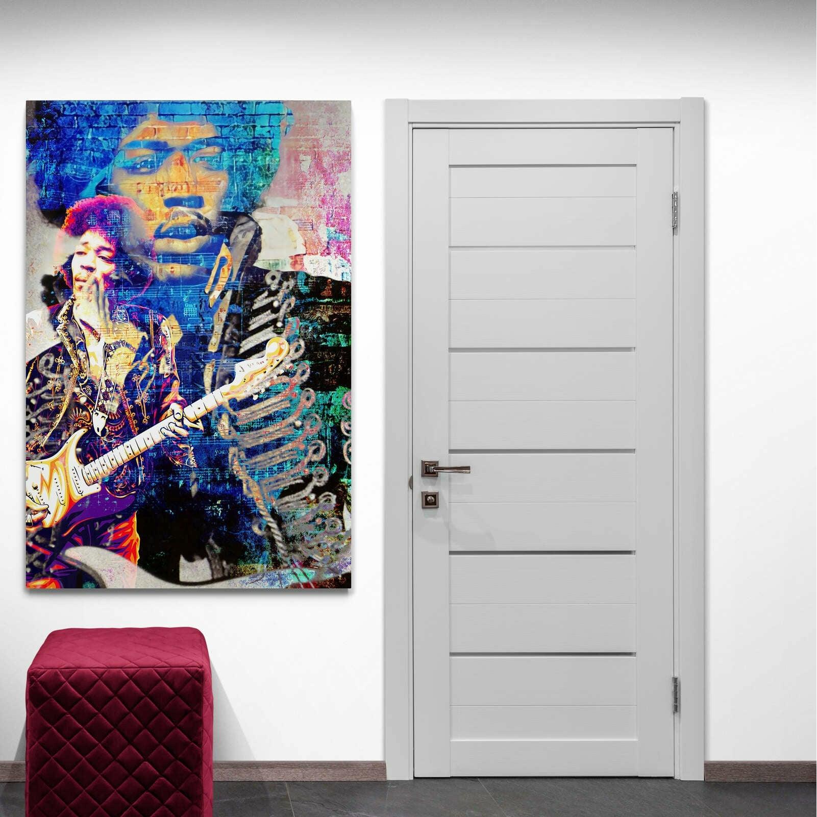 Tableau Jimi Hendrix Voodoo Child - Montableaudeco