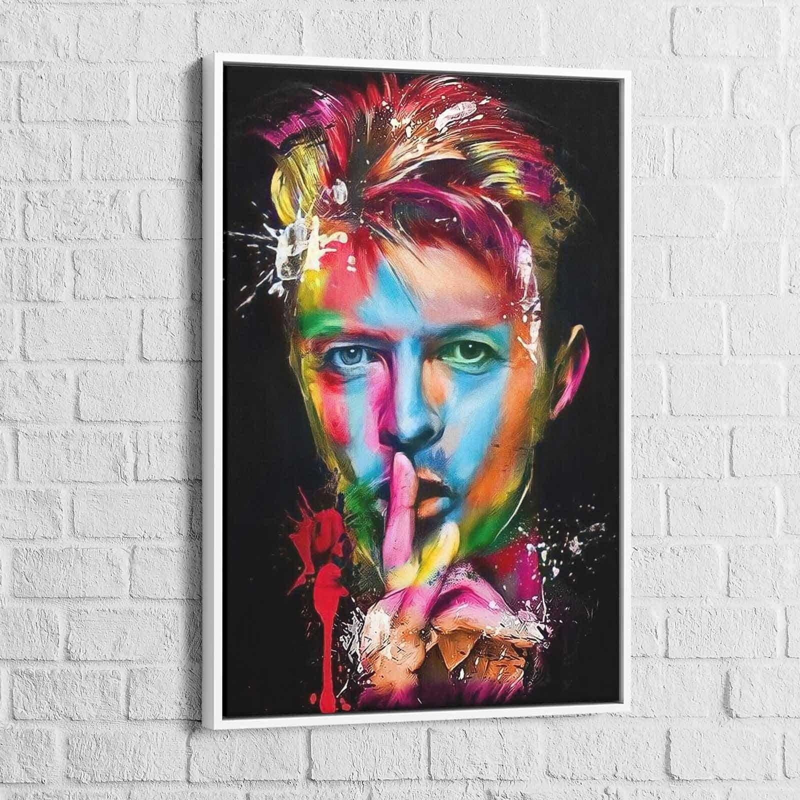 Tableau David Bowie Le Portrait Pop - Montableaudeco